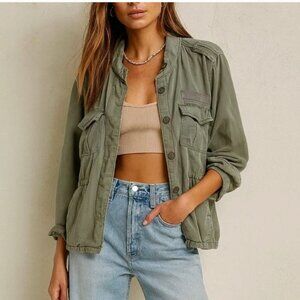 Rails "Sahara" Sage Lightweight Military Jacket